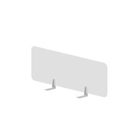 Фронтальный экран для стола bench, Основной цвет: белый молочный/алюминий, Ширина: 1200, Глубина: 6, Высота: 392, Артикул: UDSPFB120post-test