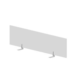 Фронтальный экран 1580мм  для стола bench, Основной цвет: Белый/Алюминий, Ширина: 1580, Глубина: 18, Высота: 392, Артикул: UMSFBE158post-test