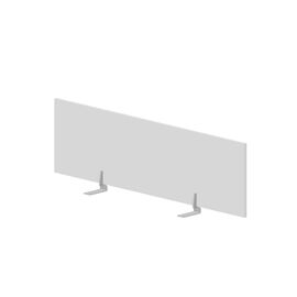 Фронтальный экран 1380мм  для стола bench, Основной цвет: Белый/Алюминий, Ширина: 1380, Глубина: 18, Высота: 392, Артикул: UMSFBE138post-test
