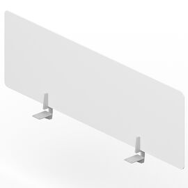 Фронтальный экран для отдельного стола на 1400мм, Основной цвет: Белый/Алюминий, Ширина: 1400, Глубина: 18, Высота: 392, Артикул: UDSMFS140post-test