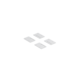 Механизм слайдинга - комплект финальных пластин для одной столешницы, Основной цвет: Белый, Артикул: USLFIN50post-test