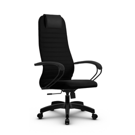 Кресло SU-BР-10, Основной цвет: Черный, Ширина: 665, Глубина: 470, Высота: 119, Пятилучье материал: пластик трапецияpost-test