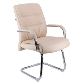 Кресло Bond CF, Основной цвет: Бежевый, Рекомендованная максимальная нагрузка: 100 кг, Объем: 0,24, Вес: 30, Артикул: EC-333A CF PU Beigepost-test