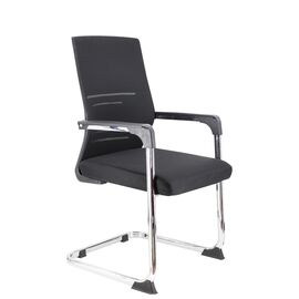 Кресло Visit, Основной цвет: Черный, Рекомендованная максимальная нагрузка: 120 кг, Артикул: EP-visit mesh blackpost-test