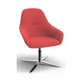 Конференц-кресло Color, Основной цвет: Красный, Ширина: 680, Глубина: 450, Высота: 890, Материал спинки: Fabric, Материал сидушки: Fabric, Артикул: SC30.S.MRpost-test