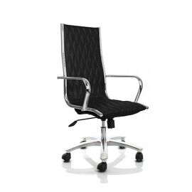 Кресло Team-M Ex, Основной цвет: Черный, Ролики (Мягкие кресла): ролики CY-B50, Пятилучье материал (Мягкие кресла): Хромированный алюминий d700, h80, Ширина: 515, Глубина: 450, Высота: 1095, Материал спинки и сидушки: Кожа, Вес брутто (Мягкие кресла): 17, Объём: 0,12post-test