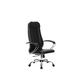 Кресло МЕТТА Комплект 31, Основной цвет: Черный, Пятилучье материал: Хром овалpost-test