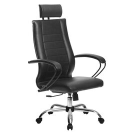 Кресло МЕТТА Комплект 32, Основной цвет: Черный, Пятилучье материал: Хром овалpost-test