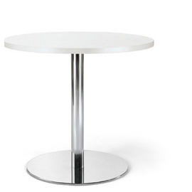 Стол CAFE, Основной цвет: Белый/Хром, Ширина: 600, Высота: 500, Объем: 0,081, Вес: 20,58, Артикул: CAFE 60x50 W3post-test