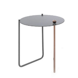COFFEE NEO S стол кофейный, Основной цвет: серый/бронзовый, Ширина: 380, Глубина: 480post-test