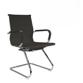 Кресло Riva Chair Hugo RCH 6002-3EC, Основной цвет: Черный, Ширина: 570, Глубина: 600, Высота: 890, Материал спинки: Экокожа, Материал сидушки: Экокожа, Материал подлокотников: металл, с накладками из экокожи в цвет сиденья, Материал крестовины: Хромированный металлический каркас, Подголовник: Нет, Подголовник регулировка: Нет, Пятилучье материал: рама, металлическая хром, Рекомендованная максимальная нагрузка: 120, Ролики: d50/PU, Цвет крестовины: Хром, Спинка регулировка: Нет, Материал каркаса: металлическое хромированное, Цвет подлокотников: металл, с накладками из экокожи в цвет сиденья, Артикул: 6002-3ECpost-test