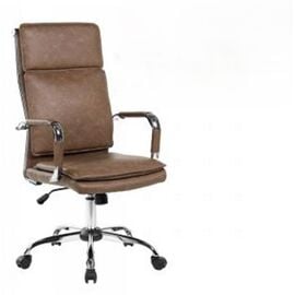 Кресло Riva Chair Dil RCH 6018H, Основной цвет: Кориневый, Ширина: 550, Глубина: 630, Высота: 1060, Максимальная высота: 1160, Материал спинки: Экокожа, Материал сидушки: Экокожа, Материал крестовины: пятилучье, d640, металлическое хромированное, Механизм качания: Газпатрон 100, Подголовник: Нет, Подголовник регулировка: Нет, Пятилучье материал: пятилучье, d640, металлическое хромированное, Рекомендованная максимальная нагрузка: 120, Ролики: d50/PU, Цвет крестовины: Хром, Спинка регулировка: Нет, Материал каркаса: Хромированный металлический каркас, Цвет подлокотников: в цвет кресла, Артикул: 6018Hpost-test