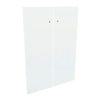 Комплект средних стеклянных дверей (аллюм. рама) БЛЭКВУД (BLACKWOOD), Основной цвет: Прозрачный, Ширина: 1150, Глубина: 800, Вес: 26, Объем: 0,05, Артикул: 19555 Аpost-test