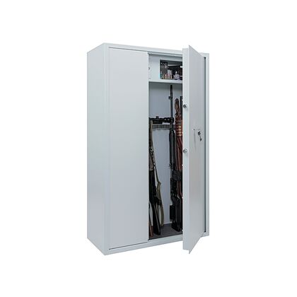 Оружейный сейф Вальберг Арсенал (VALBERG ARSENAL) 1480Т, Количество полок: 3, Основной цвет: Серый (РАЛ 7038 (RAL 7038)), Ширина: 880, Высота: 1450, Глубина: 400, Тип замка: ключевой, Артикул: ВАЛБЕРГ АРСЕНАЛ 1480 (VALBERG ARSENAL 1480)Тpost-test