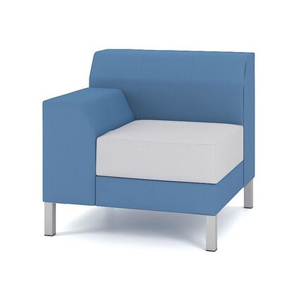 Мягкий модуль М9L-1DL, Категория ткани: Категория 1, Ширина: 760, Высота: 740, Глубина: 760, Артикул: М9Л-1ДЛ (L-1DL)post-test