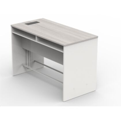 Стол переговорный высокий, 1600х800х1100, Основной цвет: S-57 Warm white, Ширина: 1600, Высота: 1100, Глубина: 800, Артикул: DG11-2.160110post-test