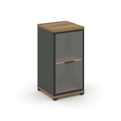 Концепт Шкаф 1 узкая секция, 2 ниши 420x420x818, Основной цвет: Сандал Янтарный/Антрацит/Металл Антрацит/Прозрачный, Ширина: 420, Высота: 818, Глубина: 420, Максимальная ширина: 420, Максимальная глубина: 420, Максимальная высота: 818, Объем: 0,038, Бренд: РИВА ОООpost-test