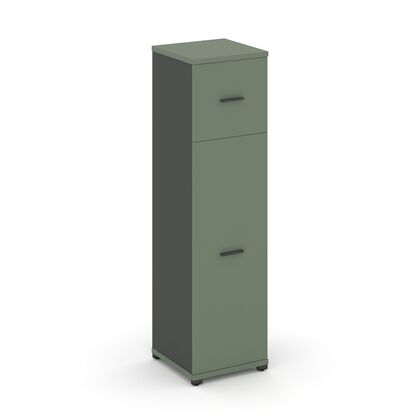 Концепт Шкаф 1 узкая секция, 4 ниши 420x420x1554, Основной цвет: Кобо/Антрацит/Металл Антрацит, Ширина: 420, Высота: 1554, Глубина: 420, Максимальная ширина: 420, Максимальная глубина: 420, Максимальная высота: 1554, Объем: 0,066, Бренд: РИВА ОООpost-test