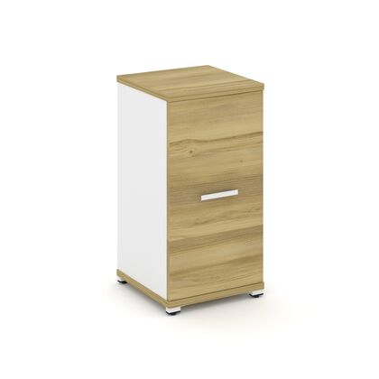 Концепт Шкаф 1 узкая секция 2 ниши 420x420x818, Основной цвет: Дуб Винченцо/Белый Бриллиант/Металл Белый, Ширина: 420, Высота: 818, Глубина: 420, Максимальная ширина: 420, Максимальная глубина: 420, Максимальная высота: 818, Объем: 0,037, Бренд: РИВА ОООpost-test
