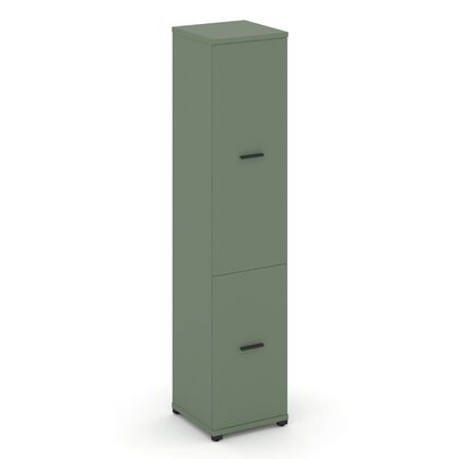 Концепт Шкаф 1 узкая секция 5 ниш 420x420x1922, Основной цвет: Кобо/Металл Черный, Ширина: 420, Высота: 1922, Глубина: 420, Максимальная ширина: 420, Максимальная глубина: 420, Максимальная высота: 1922, Объем: 0,08, Бренд: РИВА ОООpost-test