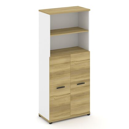 Концепт Шкаф 1 широкая секция 5 ниш 836x420x1922, Основной цвет: Дуб винченцо/Белый бриллиант/Металл черный, Ширина: 836, Высота: 1922, Глубина: 420, Максимальная ширина: 836, Максимальная глубина: 420, Максимальная высота: 1922, Объем: 0,118, Бренд: РИВА ОООpost-test