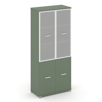 Концепт Шкаф 1 широкая секция 5 ниш 836x420x1922, Основной цвет: Кобо/Металл Белый/сатин, Ширина: 836, Высота: 1922, Глубина: 420, Максимальная ширина: 836, Максимальная глубина: 420, Максимальная высота: 1922, Объем: 0,135, Бренд: РИВА ОООpost-test