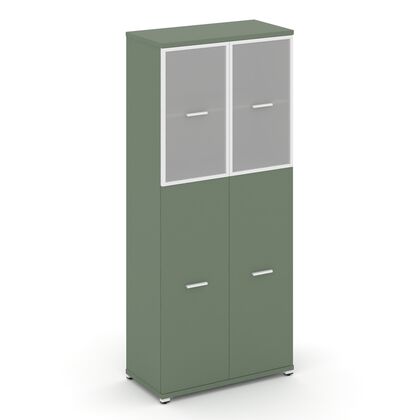 Концепт Шкаф 1 широкая секция 5 ниш 836x420x1922, Основной цвет: Кобо/Металл Белый/сатин, Ширина: 836, Высота: 1922, Глубина: 420, Максимальная ширина: 836, Максимальная глубина: 420, Максимальная высота: 1922, Объем: 0,133, Бренд: РИВА ОООpost-test