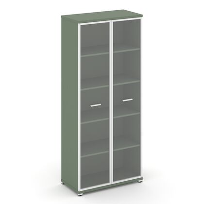 Концепт Шкаф 1 широкая секция 5 ниш 836x420x1922, Основной цвет: Кобо/Металл Белый/Прозрачный, Ширина: 836, Высота: 1922, Глубина: 420, Максимальная ширина: 836, Максимальная глубина: 420, Максимальная высота: 1922, Объем: 0,136, Бренд: РИВА ОООpost-test
