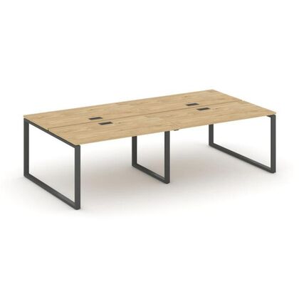 Стайл Проджект Рабочая станция 2-х сторонняя 2360x1232x750, Основной цвет: Тиквуд Светлый/Металл Антрацит, Ширина: 2360, Высота: 750, Глубина: 1232, Максимальная ширина: 2360, Максимальная глубина: 1232, Максимальная высота: 750, Объем: 0,303, Бренд: РИВА ОООpost-test