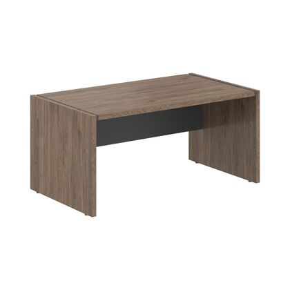 МОРРИС ТРЕНД/MORRIS TREND Стол руководителя 1600х900х750, Основной цвет: Кария Пальмира/Антрацит, Ширина: 1600, Высота: 750, Глубина: 900, Материал: ЛДСП, Вес: 87,4, Объем: 0,143, Бренд: ТАЙПИТ-МК ООО, Артикул для сайта: MST 169post-test