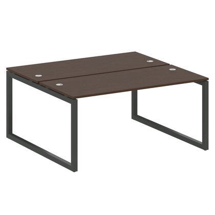 Метал Систем Куатро Рабочая станция на О-образном м/к 1600x1475x750, Основной цвет: Венге Цаво/Металл Антрацит, Ширина: 1600, Высота: 750, Глубина: 1475, Максимальная ширина: 1600, Максимальная глубина: 1475, Максимальная высота: 750, Объем: 0,257, Бренд: РИВА ООО, Артикул для сайта: 50БО.РАС-СП-2.4post-test