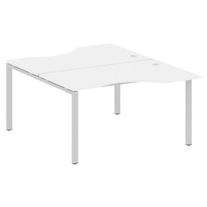 Метал Систем Рабочая станция криволинейная на П-образном м/к 1400x1835x750, Основной цвет: Белый/Металл серый, Ширина: 1400, Высота: 750, Глубина: 1835, Максимальная ширина: 1400, Максимальная глубина: 1835, Максимальная высота: 750, Объем: 0,226, Бренд: РИВА ООО, Артикул для сайта: БП.РАС-СА-2.2post-test