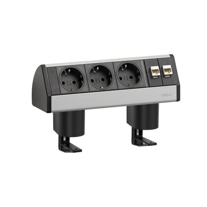 ЭВОЛАЙН/EVOLINE DOCK Горизонтальный блок 3+2, Основной цвет: Серый-алюм, Бренд: ЦЕНТРЭКСИМ ООО, Артикул для сайта: 930.06.623post-test