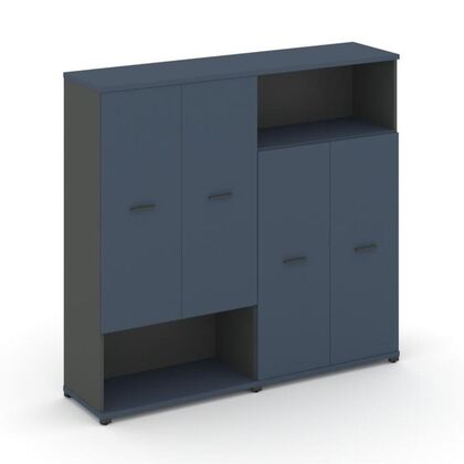 Концепт Набор №422.S 1668x420x1554, Основной цвет: Звездный Сапфир/Антрацит NEW/Металл Антрацит, Ширина: 1668, Высота: 1554, Глубина: 420, Максимальная ширина: 1668, Максимальная глубина: 420, Максимальная высота: 1554, Вес: 122,56, Объем: 0,187, Бренд: РИВА ООО, Артикул для сайта: CN.STSN-422 Apost-test