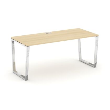 Стайл Проджект Директ Люкс Стол письменный 1780x800x750, Основной цвет: Акация Лорка/Нержавеющая Сталь/Хром, Ширина: 1780, Высота: 750, Глубина: 800, Максимальная ширина: 1780, Максимальная глубина: 800, Максимальная высота: 750, Объем: 0,126, Бренд: РИВА ООО, Артикул для сайта: M-SN-6T2.SR-025.Mpost-test