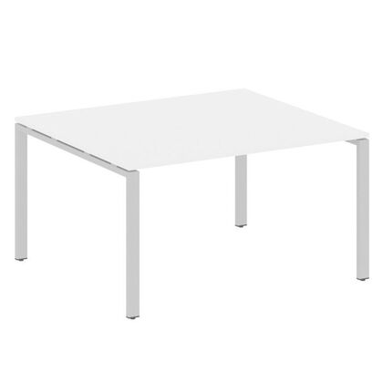 Метал Систем Переговорный стол 1 столешница на П-образном м/к 1400x1235x750, Основной цвет: Белый/Металл серый, Ширина: 1400, Высота: 750, Глубина: 1235, Максимальная ширина: 1400, Максимальная глубина: 1235, Максимальная высота: 750, Объем: 0,157, Бренд: РИВА ООО, Артикул для сайта: БП.ПРГ-1.3post-test