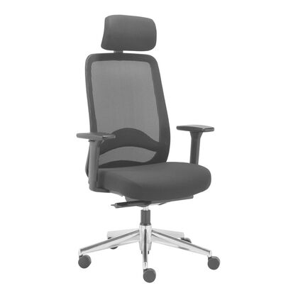 КЭРОТ АС+/CAROT AS+ Кресло руководителя с подголовником 50/66x46/64xh120/132, Минимальная высота: 120, Основной цвет: ЧЕРНЫЙ/АЛЮМ, Ширина: 66, Высота: 132, Глубина: 64, Максимальная ширина: 66, Максимальная глубина: 64, Минимальная ширина: 50, Максимальная высота: 132, Минимальная глубина: 46, Вес: 19, Объем: 0,16, Бренд: ЦЕНТРЭКСИМ ООО, Артикул для сайта: Т201898post-test