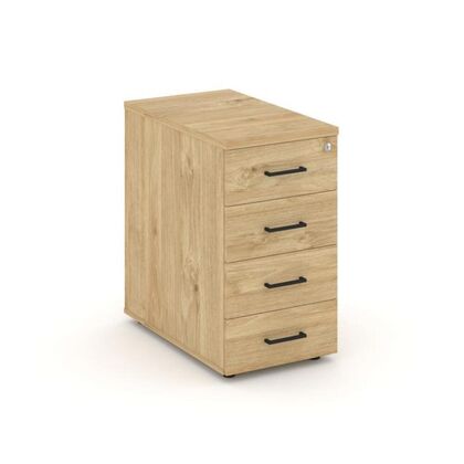 Стайл Проджект Тумба опорная/приставная 416x800x750, Основной цвет: Тиквуд Светлый/Черный Ручки, Ширина: 416, Высота: 750, Глубина: 800, Максимальная ширина: 416, Максимальная глубина: 800, Максимальная высота: 750, Объем: 0,06, Бренд: РИВА ООО, Артикул для сайта: SN.TOP-003post-test
