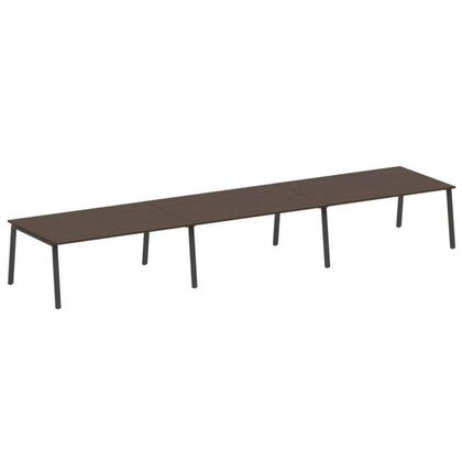 Метал Систем Переговорный стол 3 столешницы на А-образном м/к 5400x1235x750, Основной цвет: Венге Цаво/Металл Антрацит, Ширина: 5400, Высота: 750, Глубина: 1235, Максимальная ширина: 5400, Максимальная глубина: 1235, Максимальная высота: 750, Объем: 0,549, Бренд: РИВА ООО, Артикул для сайта: БА.ПРГ-3.5post-test