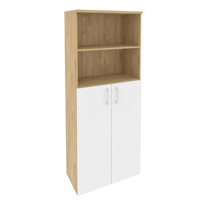 Оникс Шкаф высокий широкий 800x420x1977, Основной цвет: Тиквуд Светлый/Белый Бриллиант, Ширина: 800, Высота: 1977, Глубина: 420, Максимальная ширина: 800, Максимальная глубина: 420, Максимальная высота: 1977, Объем: 0,129, Бренд: РИВА ООО, Артикул для сайта: O.ST-1.6post-test