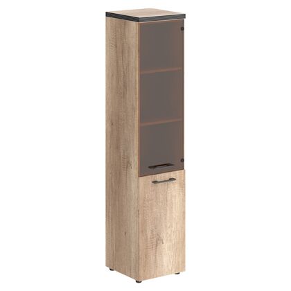 Шкаф колонка R комбинированая с топом TORR 432x450x1968, Основной цвет: Дуб Каньон, Ширина: 432, Высота: 1968, Глубина: 450, Вес: 48, Объем: 0,13, Бренд: ТАЙПИТ-МК ООО, Артикул для сайта: THC 42.2(R)post-test
