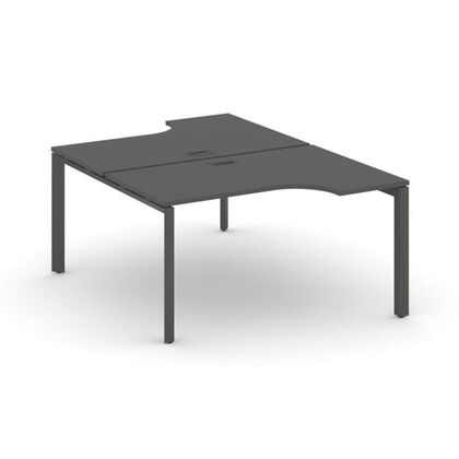 Стайл Проджект Рабочая станция эргономичная 1580x1432/1992x750, Основной цвет: Антрацит/Металл Антрацит/Черный Заглушка, Ширина: 1580, Высота: 750, Глубина: 1992, Максимальная ширина: 1580, Максимальная глубина: 1992, Максимальная высота: 750, Минимальная глубина: 1432, Объем: 0,122, Бренд: РИВА ООО, Артикул для сайта: SN-59P.DRPA-012post-test