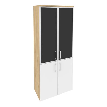 Оникс Шкаф высокий широкий 800x420x1977, Основной цвет: Тиквуд Светлый/Белый Бриллиант/Cтекло Black, Ширина: 800, Высота: 1977, Глубина: 420, Максимальная ширина: 800, Максимальная глубина: 420, Максимальная высота: 1977, Объем: 0,135, Бренд: РИВА ООО, Артикул для сайта: O.ST-1.2 R blackpost-test