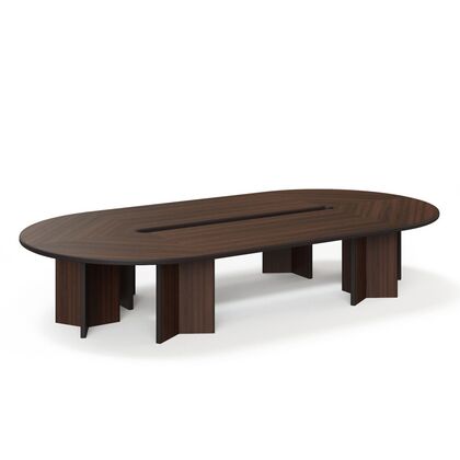 ЛЕГНО/LEGNO Стол переговоров 416x216xh75, Основной цвет: Орех, Ширина: 416, Высота: 75, Глубина: 216, Максимальная ширина: 416, Максимальная глубина: 216, Максимальная высота: 75, Вес: 382, Объем: 0,844, Бренд: ЦЕНТРЭКСИМ ООО, Артикул для сайта: LEGNO Conference table 416x216 WApost-test
