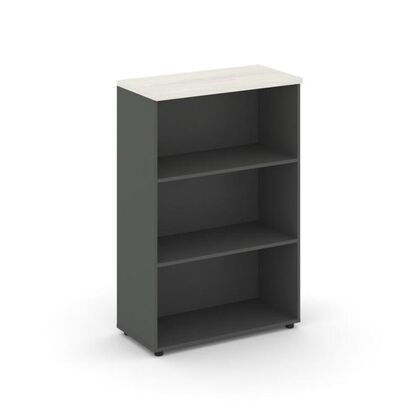 Стайл Проджект Стеллаж средний широкий 796x400x1203, Основной цвет: Антрацит NEW/Дуб Наварра, Ширина: 796, Высота: 1203, Глубина: 400, Максимальная ширина: 796, Максимальная глубина: 400, Максимальная высота: 1203, Объем: 0,046, Бренд: РИВА ООО, Артикул для сайта: SN.STS.E-200post-test