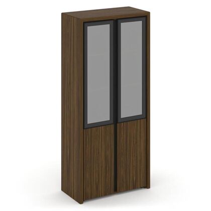 Корнер Шкаф высокий широкий 900x450x2000, Основной цвет: Орех Лоренцо/Графит/Сатин Черная Рама/Металл Графит, Ширина: 900, Высота: 2000, Глубина: 450, Максимальная ширина: 900, Максимальная глубина: 450, Максимальная высота: 2000, Объем: 0,27, Бренд: РИВА ООО, Артикул: COR.ST-1.2Rpost-test