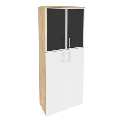 Оникс Шкаф высокий широкий 800x420x1977, Основной цвет: Тиквуд Светлый/Белый Бриллиант/Cтекло Black, Ширина: 800, Высота: 1977, Глубина: 420, Максимальная ширина: 800, Максимальная глубина: 420, Максимальная высота: 1977, Объем: 0,141, Бренд: РИВА ООО, Артикул для сайта: O.ST-1.7 R blackpost-test