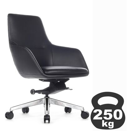 Кресло Соул-M 68x68x96/102, Основной цвет: Чёрный, Ширина: 68, Высота: 102, Глубина: 68, Максимальная ширина: 68, Максимальная глубина: 68, Максимальная высота: 102, Вес: 23, Материал сиденья: натуральная кожа/экокожа, Механизм: мультиблок, Подголовник: обтянутые кожей в цвет кресла, Цвет сиденья: Черный, Цвет спинки: Черный, Максимальная нагрузка: 250, Материал спинки: натуральная кожа/экокожа, Гарантия: 5 лет, Страна производитель: Китай, Объем: 0,478, Бренд: РИВА ООО, Артикул для сайта: B1908post-test
