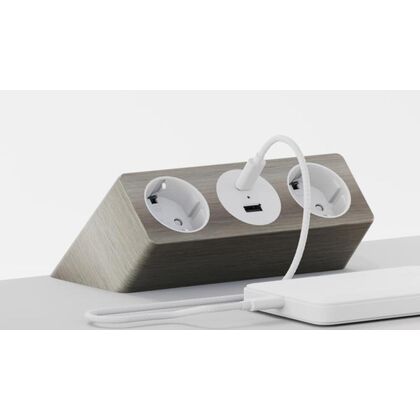 Блок розеток настольный с одним крепежом 2 розетки USB-A USB-C 158x108x70, Основной цвет: Серебро+белый, Ширина: 158, Высота: 70, Глубина: 108, Максимальная ширина: 158, Максимальная глубина: 108, Максимальная высота: 70, Вес: 1,134, Объем: 0,004, Бренд: РИВА ООО, Артикул для сайта: G1002A-2AC.Npost-test