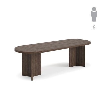 ЛАВА/ТЕРРА/LAVA/TERRA Стол переговоров 250x90xh76, Основной цвет: Табак, Ширина: 250, Высота: 76, Глубина: 90, Максимальная ширина: 250, Максимальная глубина: 90, Максимальная высота: 76, Вес: 92,4, Объем: 0,172, Бренд: ЦЕНТРЭКСИМ ООО, Артикул для сайта: Conference table 250x90_Табакpost-test